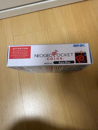 Caja Neo Geo Pocket Color Aqua Blue