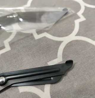 Tijeras de emergencia negras x2