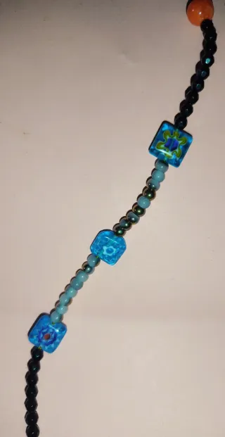 Set di gioielli artigianali con cristallo di Murano