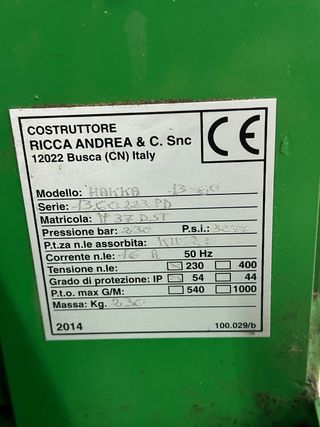 Astilladora de leña Hakka