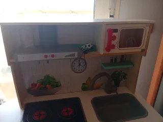 Cocinita de juguete madera