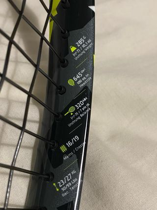 Raqueta Tenis Babolat Pure Aero Team 285g GRIP 2