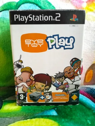 Pack Juego y Cámara Eye Toy Play PS2