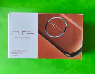 Console Sony PSP 3000 Rossa + Scatola