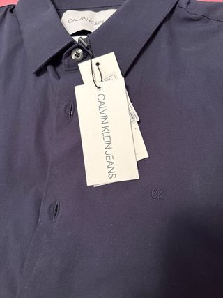 Camisa Calvin Klein Jeans Azul Talla S