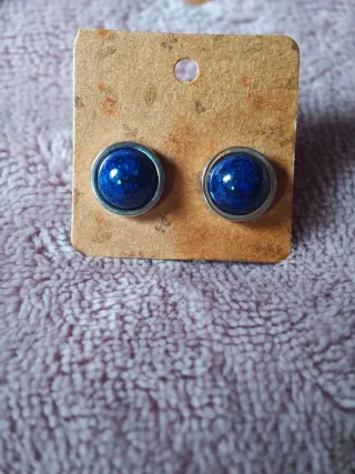 Pendientes  Lapislázuli