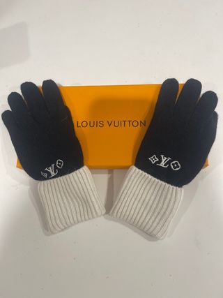 Guanti Louis Vuitton Neri e Bianchi