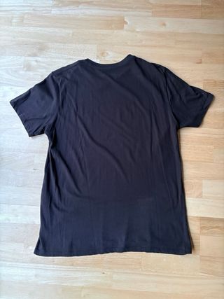 Camiseta Levi's Negra Logo Estampado Talla L
