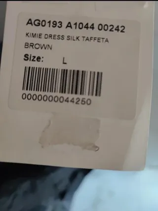 Vestito nero seta taffetà BLUNAUTA