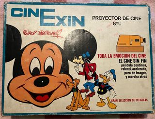Proyector de Cine Cinexin 8mm Walt Disney
