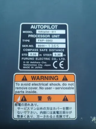 Furuno Navpilot-511 Unidad Procesador