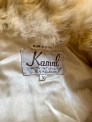 Chaqueta pelo conejo