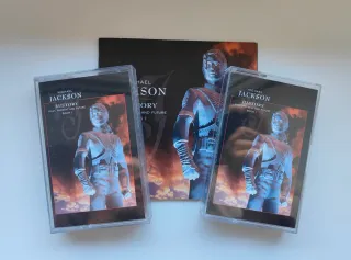Michael Jackson HIStory 2 Cassetes Set
