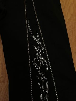 Pantalón Elixir Pedrería Negro