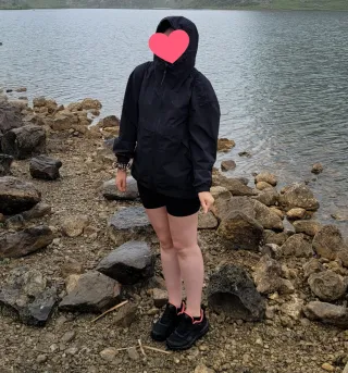 Chubasquero H&M Stormmove Unisex Negro