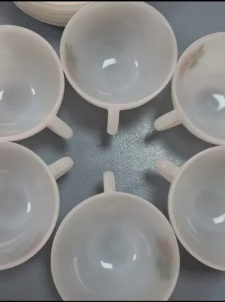 Juego 12 piezas café Arcopal flor  Rosa