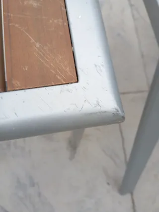 Conjunto 2 butacas reclinables y mesa auxiliar