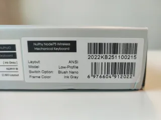 teclado Nuphy Node75 (Low Profile)