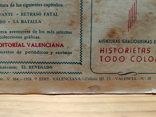 YUKI EL TEMERARIO , N 20 DE 1958 (ORIGEN