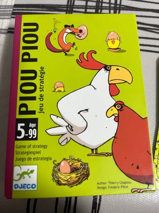 Juego de estrategia Piou Piou Djeco 5-99 años
