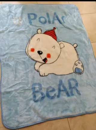 Manta cuna súper suave en caja