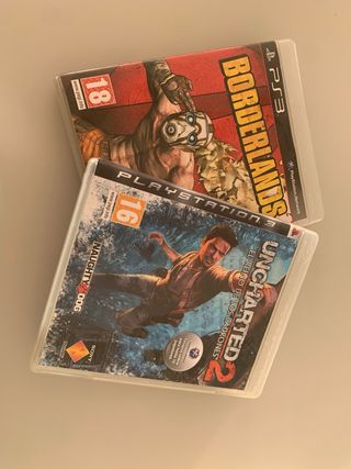 Uncharted 2 y Borderlands PS3