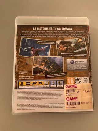 Uncharted 2 y Borderlands PS3