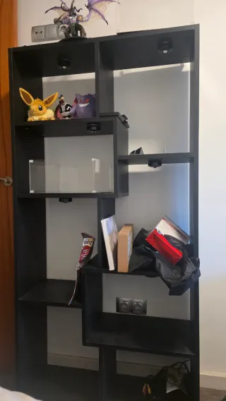 Estantería Negra Modular