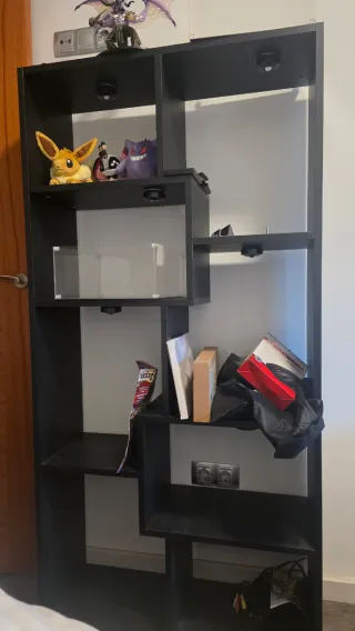 Estantería Negra Modular