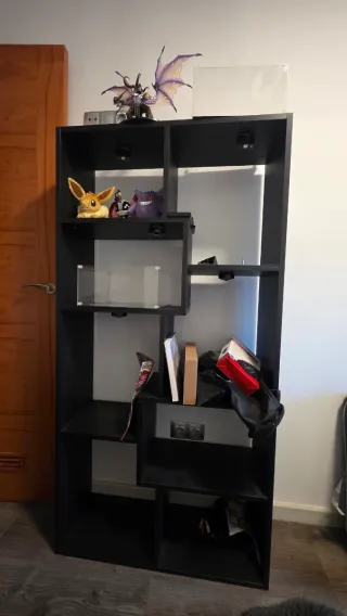 Estantería Negra Modular
