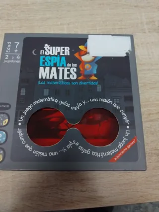 Juego de mesa El Super Espía de las Mates