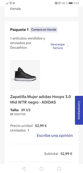 Zapatillas Adidas Negras