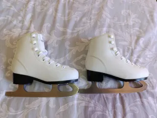 Patines de hielo Oxelo blancos talla 30