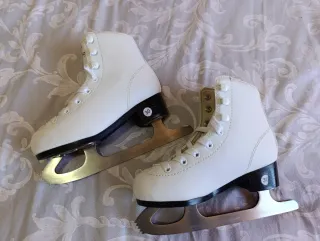 Patines de hielo Oxelo blancos talla 30