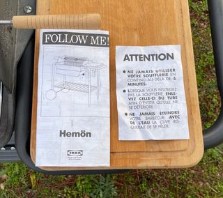 Barbacoa Ikea casi sin usar