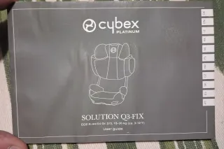 Silla coche Isofix (marca Cybex)