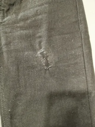 Pantalón Vaquero Negro Stradivarius
