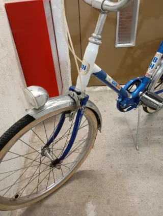Bicicleta BH Azul todo de origen, apenas uso, 1972