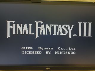 Final Fantasy III Super Nintendo NTSC USA