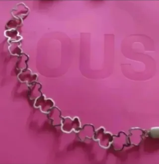 Pulsera Tous Original Carrusel Corazones Plata