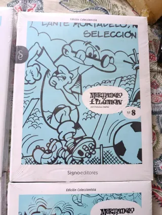 libros Mortadelo y Filemón edición coleccionista
