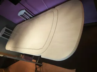 Mesa extensible decapé y 4 sillas