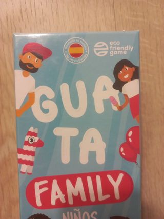 A estrenar juego mesa Guata Family niños y padres