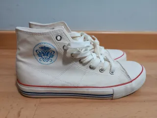 Zapatillas altas blancas