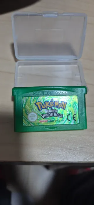 Pokemon Verde Hoja Game Boy Advance Original