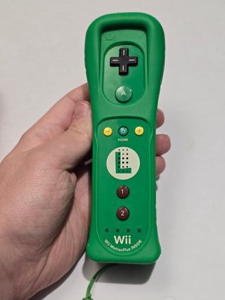 2 controller Wii Mario Luigi Motion Plus, confezione doppia