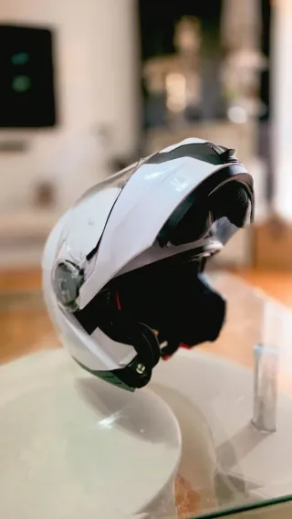 Casco Moto Modular NZI Combi 2 XXL Blanco