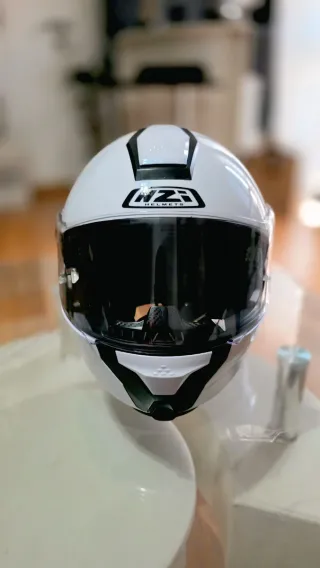Casco Moto Modular NZI Combi 2 XXL Blanco