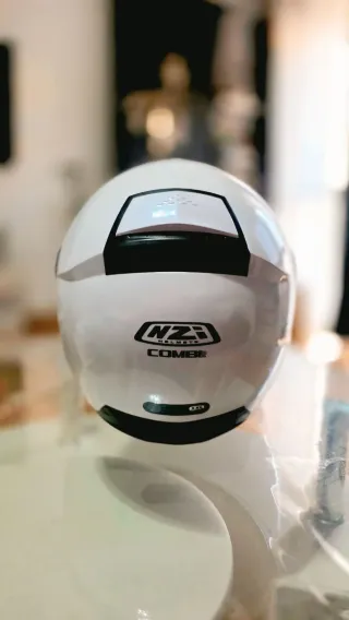 Casco Moto Modular NZI Combi 2 XXL Blanco