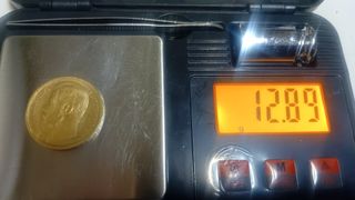 Moneda Oro Rusia IMPERIO ZAR 1897 15 Kopeks